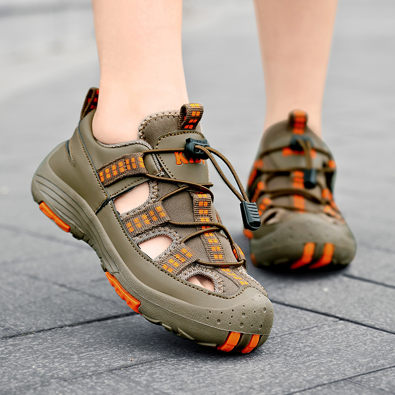Kids Outdoor Wear - صنادل رياضية خارجية للأطفال ، حذاء