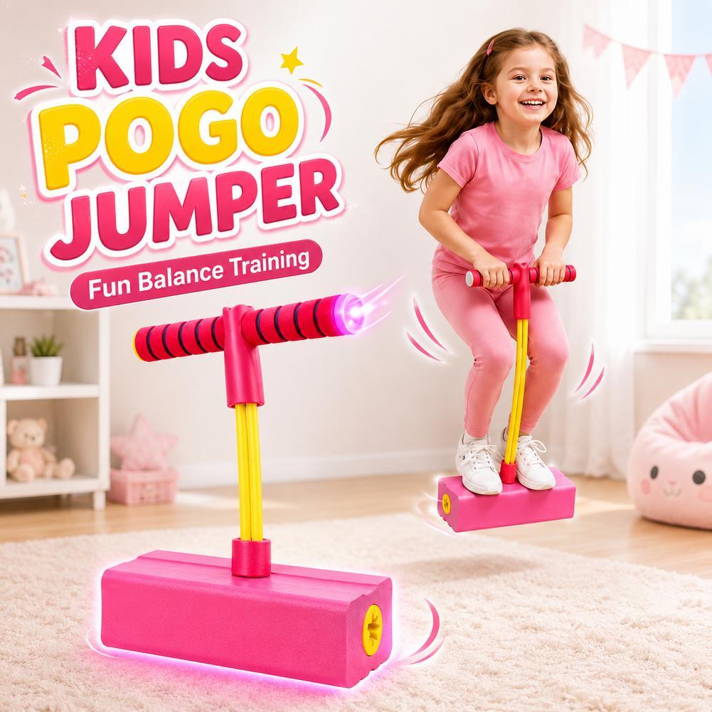 Kids Outdoor Jumping Toys - عصا القفز الإسفنجية على شكل ضفدع