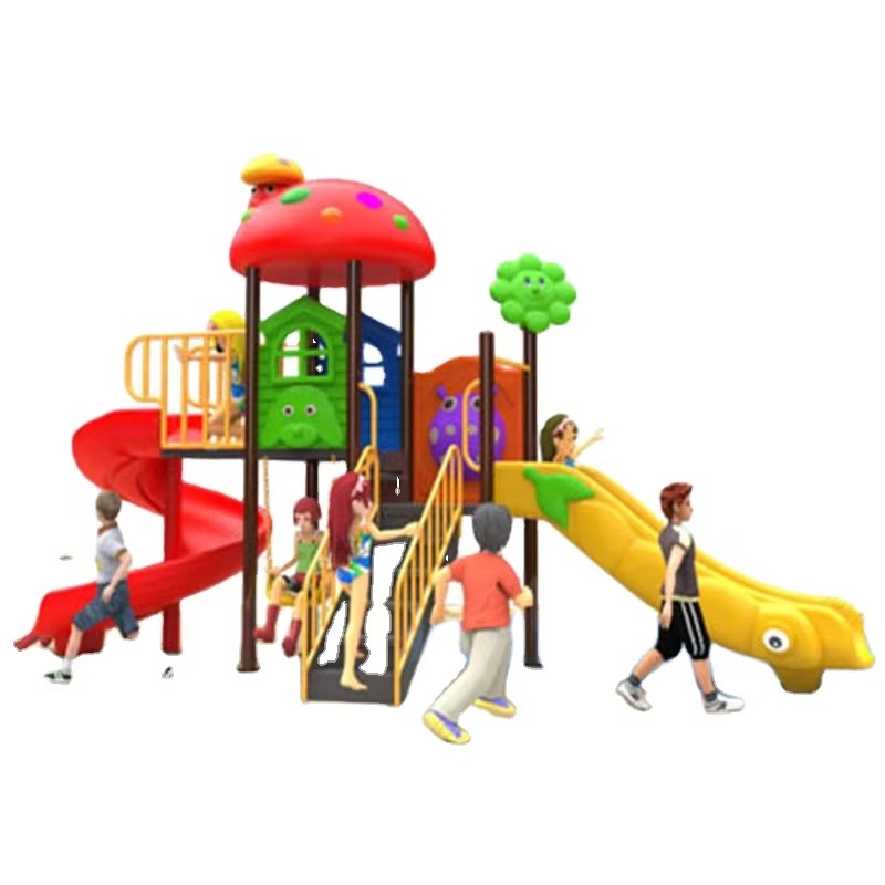 Kids Outdoor Playground - تصميم جديد لمرافق مدينة الملاهي للأطفال،