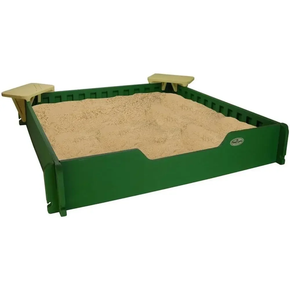 Kids Outdoor Sandbox - صندوق رمل بلاستيكي 5x5 ساند لوك