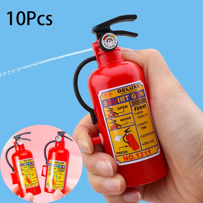 Kids Outdoor House - 10Pcs Creative Mini Fire Extinguisher Water