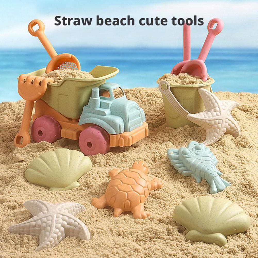 Kids Outdoor Sandbox - مجموعة ألعاب شاطئية للأطفال مكونة من