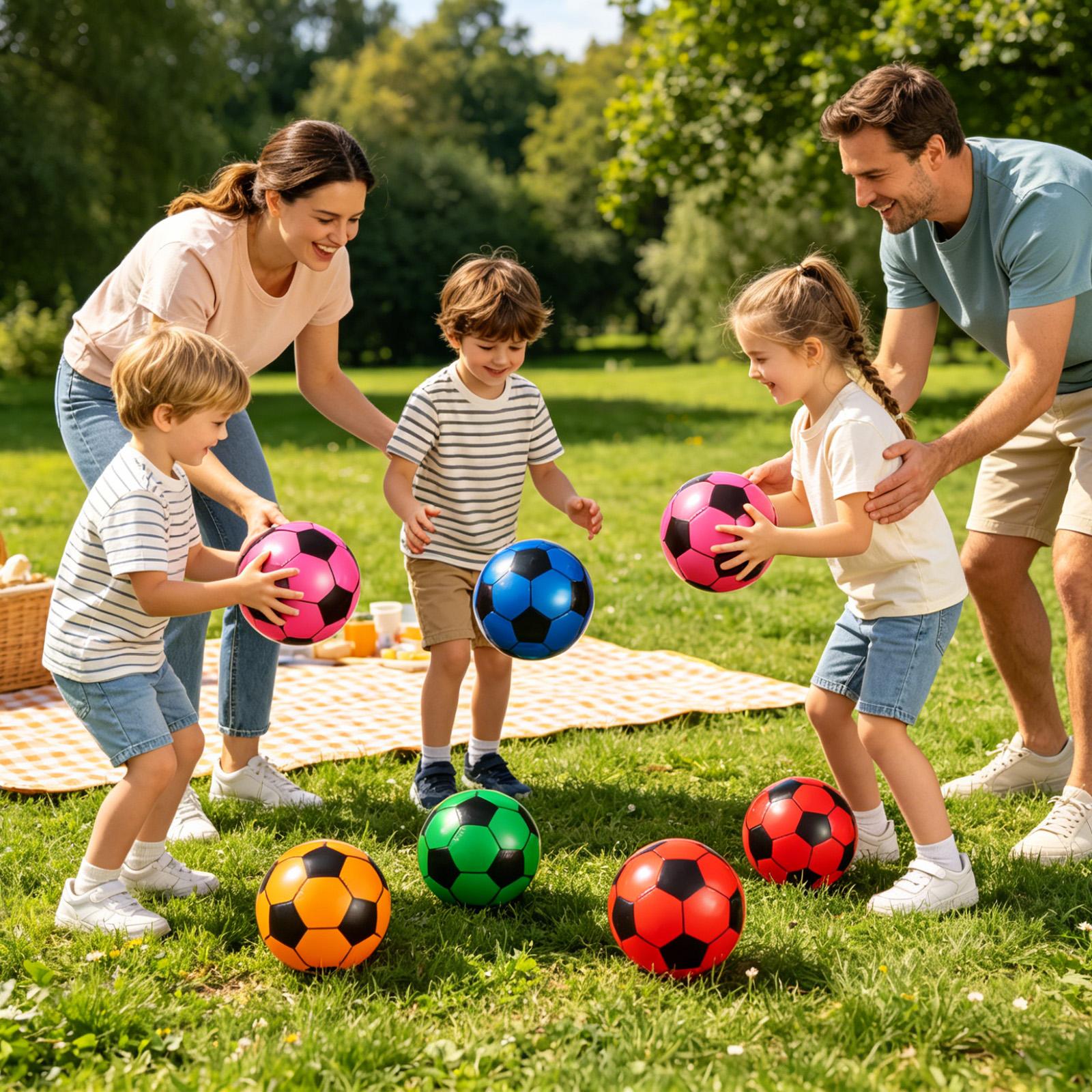Kids Outdoor Garden Toys - كرة قدم قابلة للنفخ مكونة من