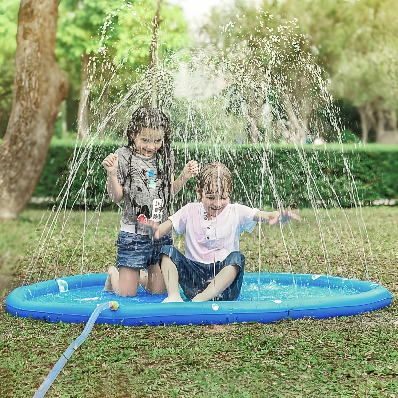 Kids Outdoor Mat - بساط رش ماء قابل للنفخ للأطفال