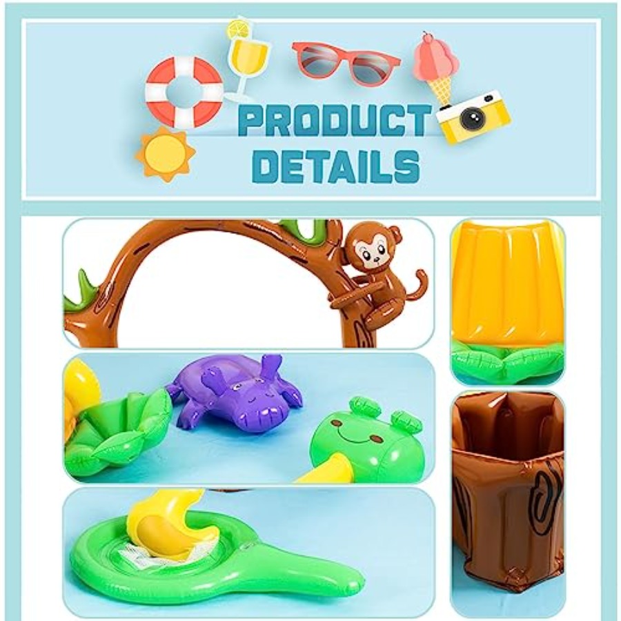 مركز ألعاب حيوانات الغابة القا - مراجعة Kids Outdoor Garden Toys وسعره