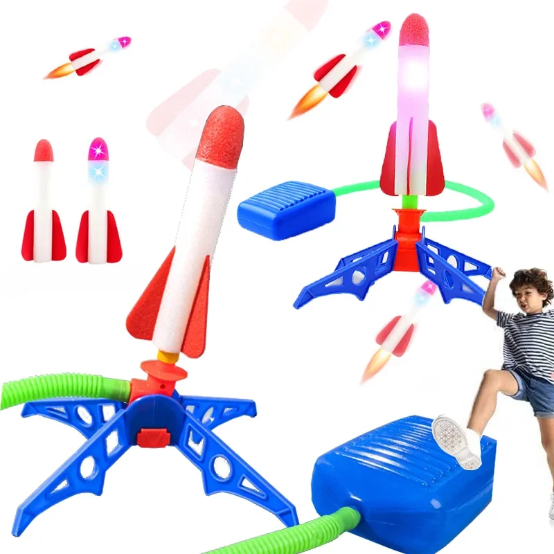 لعبة إطلاق الصواريخ للأطفال في - مراجعة Kids Outdoor Jumping Toys وسعره