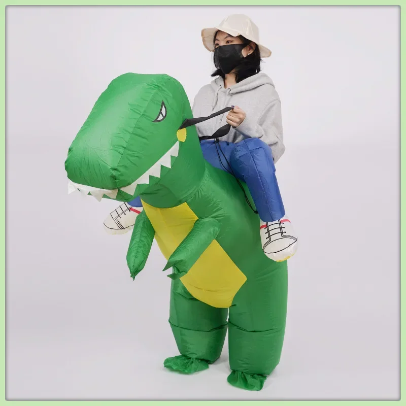 زي ديناصور قابل للنفخ للأطفال، - مراجعة Kids Outdoor Ride On وسعره