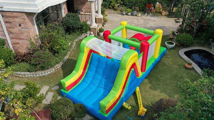 بيت قفز قابل للنفخ ملون للأطفا - مراجعة Kids Outdoor Jumping Toys وسعره