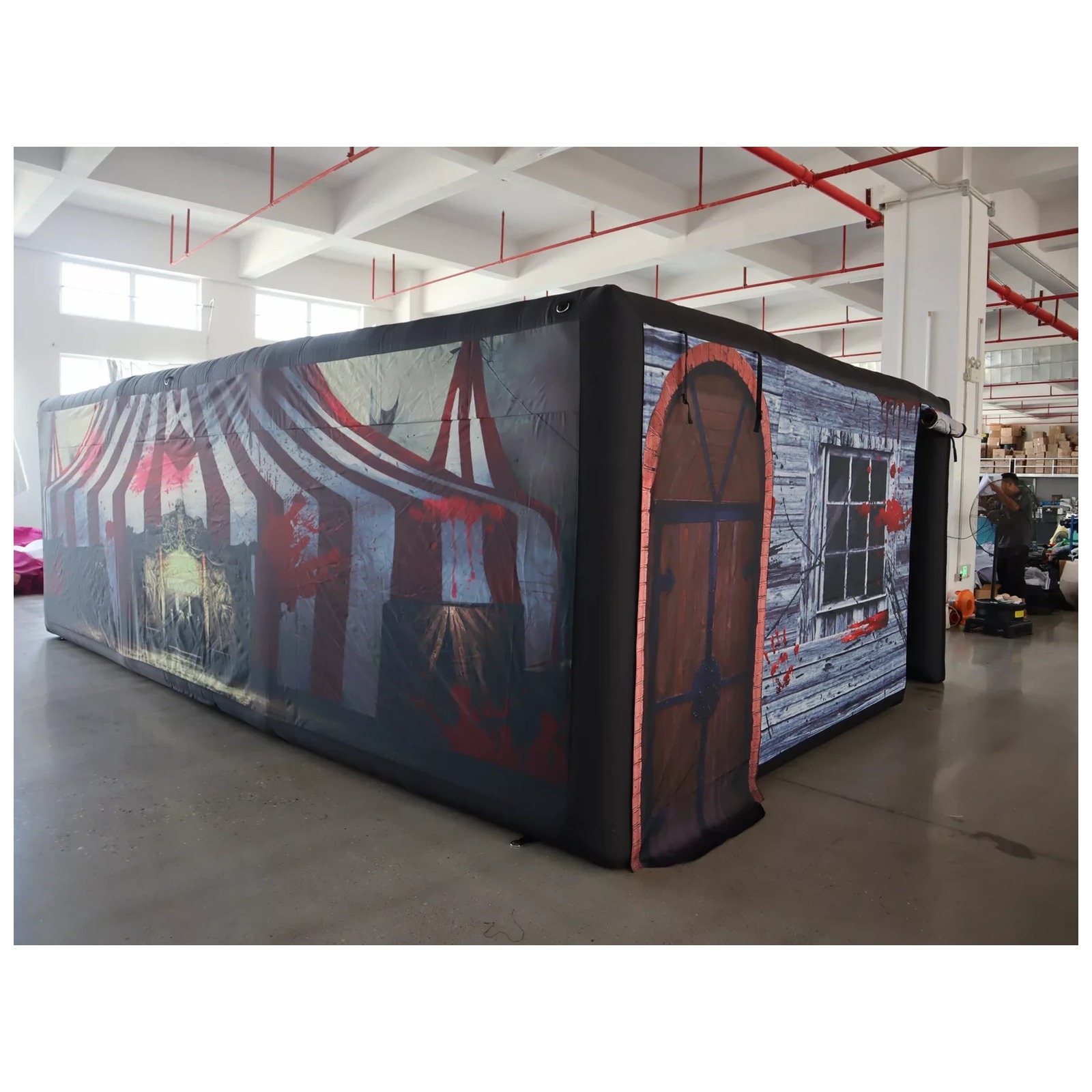 متاهة قابلة للنفخ كبيرة على شك - مراجعة Kids Outdoor Party Venue وسعره