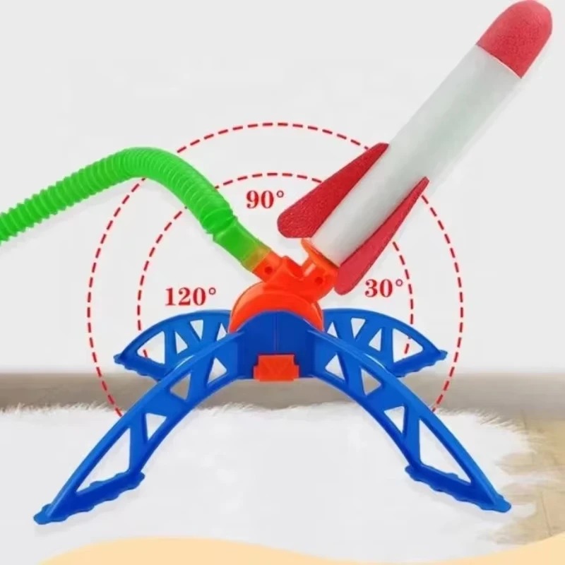 قاذف صواريخ هوائية بمضخة قدم،  - مراجعة Kids Outdoor Jumping Toys وسعره