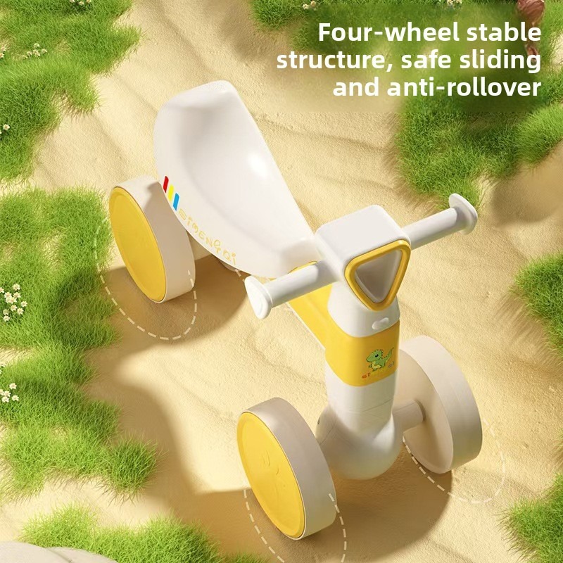 دراجة توازن للأطفال بأربع عجلا - مراجعة Kids Outdoor Ride On وسعره