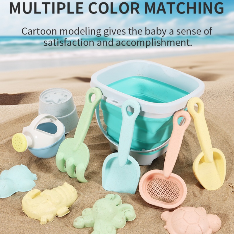مجموعة ألعاب الشاطئ والرمل وال - مراجعة Kids Outdoor Sandbox وسعره