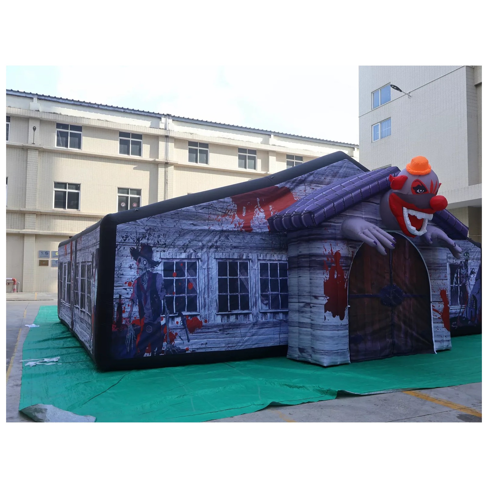 متاهة قابلة للنفخ كبيرة رمادية - مراجعة Kids Outdoor Party Venue وسعره