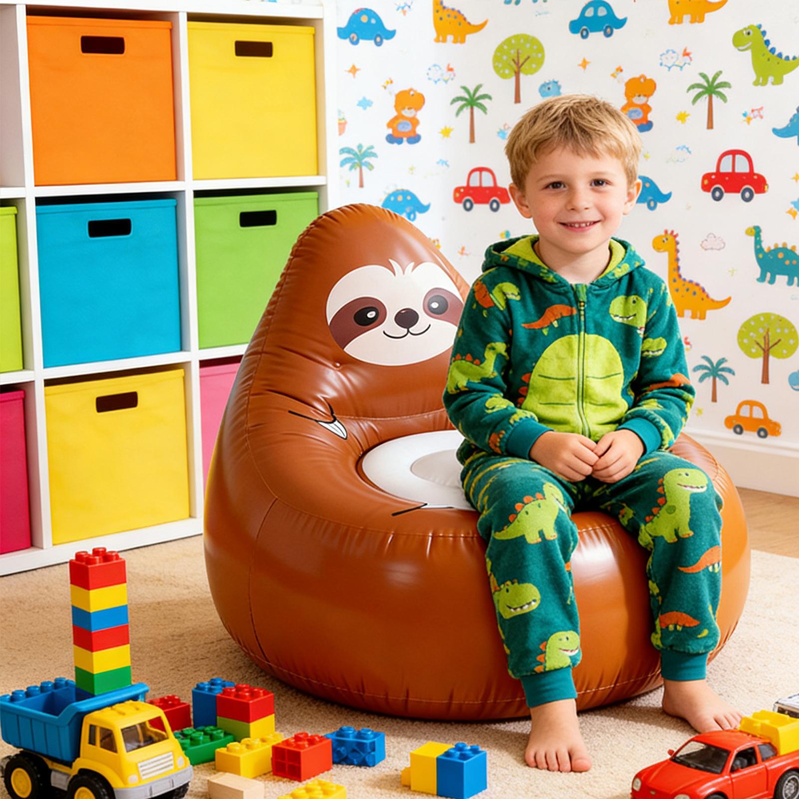 كرسي قابل للنفخ للأطفال كرسي م - مراجعة Kids Outdoor Garden وسعره