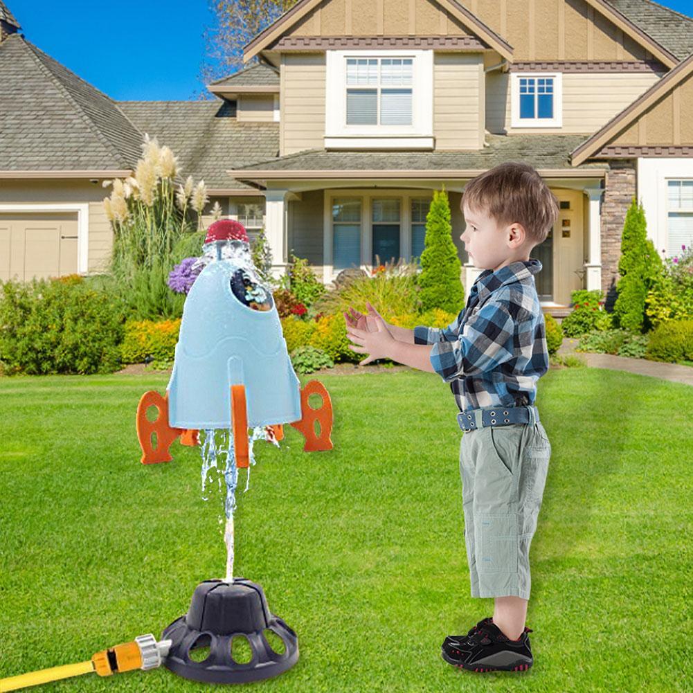 ألعاب قاذفة الصواريخ مرشات الم - مراجعة Kids Outdoor Garden Toys وسعره