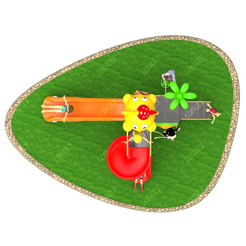 زحليقة بلاستيكية تجارية 450×27 - مراجعة Kids Outdoor Playground وسعره