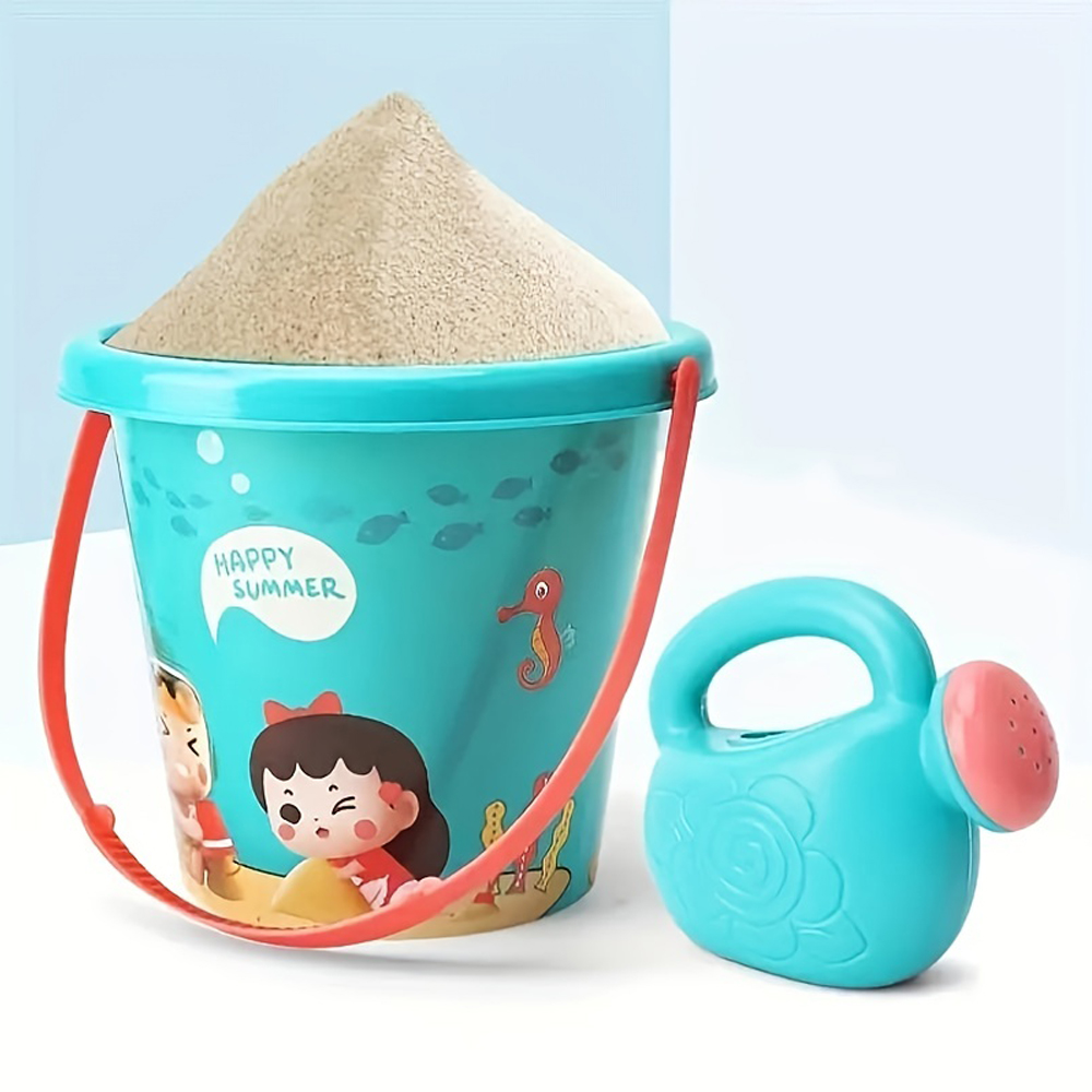 مجموعة ألعاب رمل الشاطئ المكون - مراجعة Kids Outdoor Sandbox وسعره