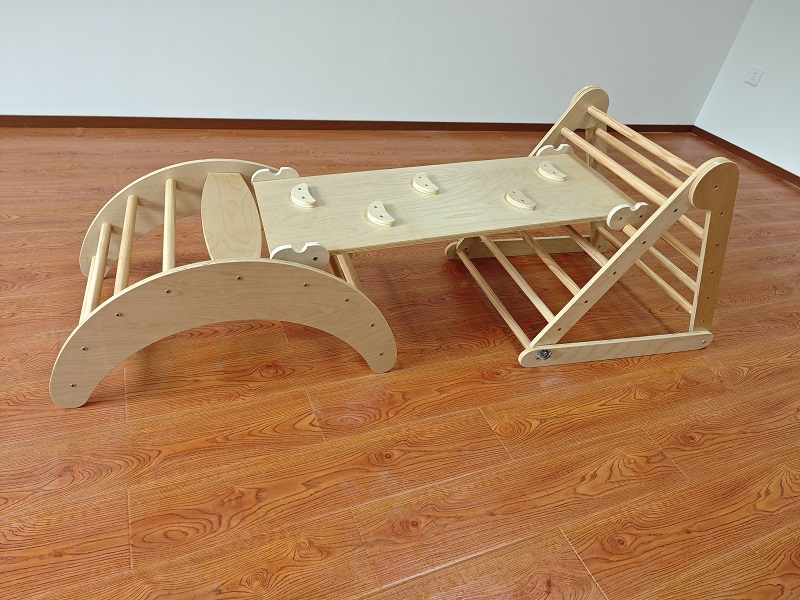 إطار تسلق خشبي للأطفال 3 في 1  - مراجعة Kids Outdoor Garden وسعره