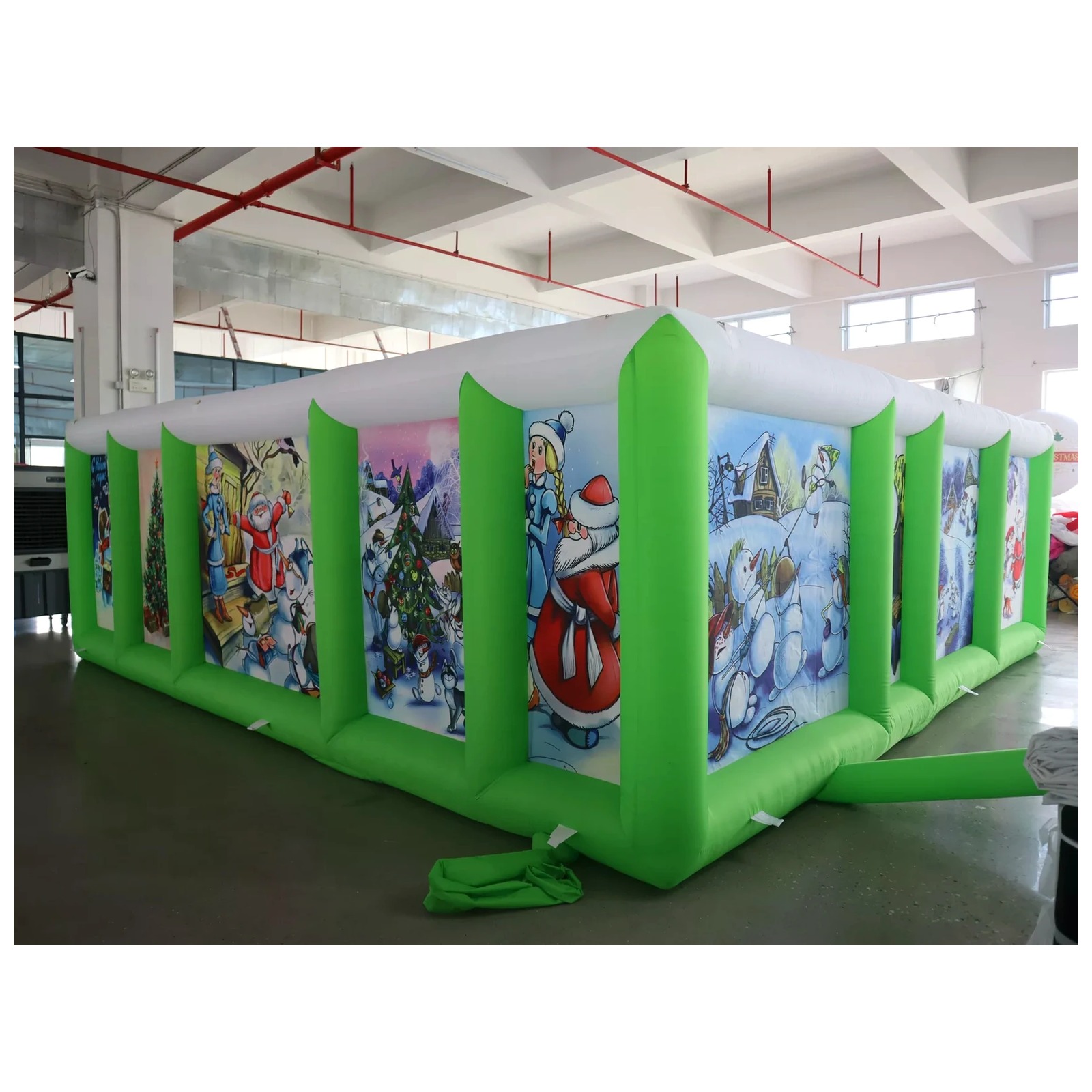 متاهة قابلة للنفخ كبيرة مفتوحة - مراجعة Kids Outdoor Party Venue وسعره