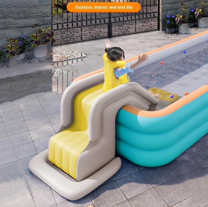 قابل للنفخ ماء منزلق أطفال سبا - مراجعة Kids Outdoor Playground وسعره