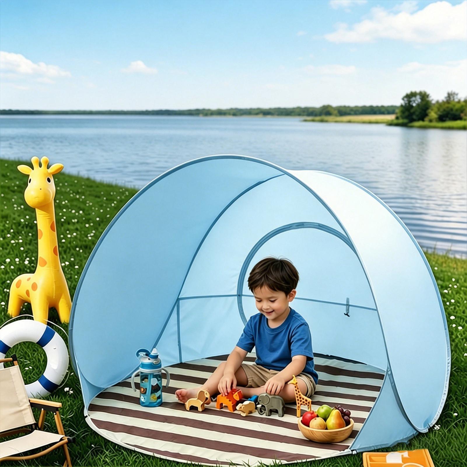 خيمة محمولة للتخييم في الهواء  - مراجعة Outdoor Tent Playhouse وسعره