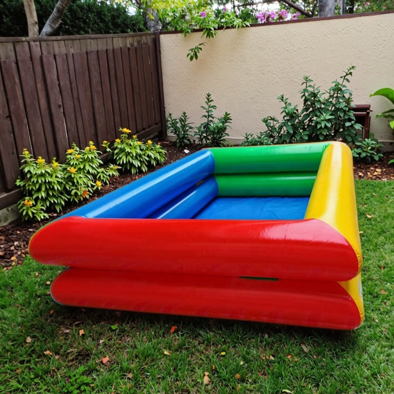 حوض سباحة قابل للنفخ مزدوج الط - مراجعة Kids Outdoor House وسعره