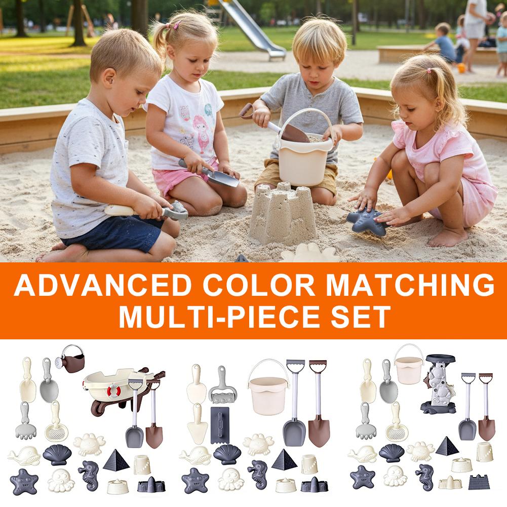 مجموعة ألعاب شاطئية للأطفال بأ - مراجعة Kids Outdoor Sandbox وسعره