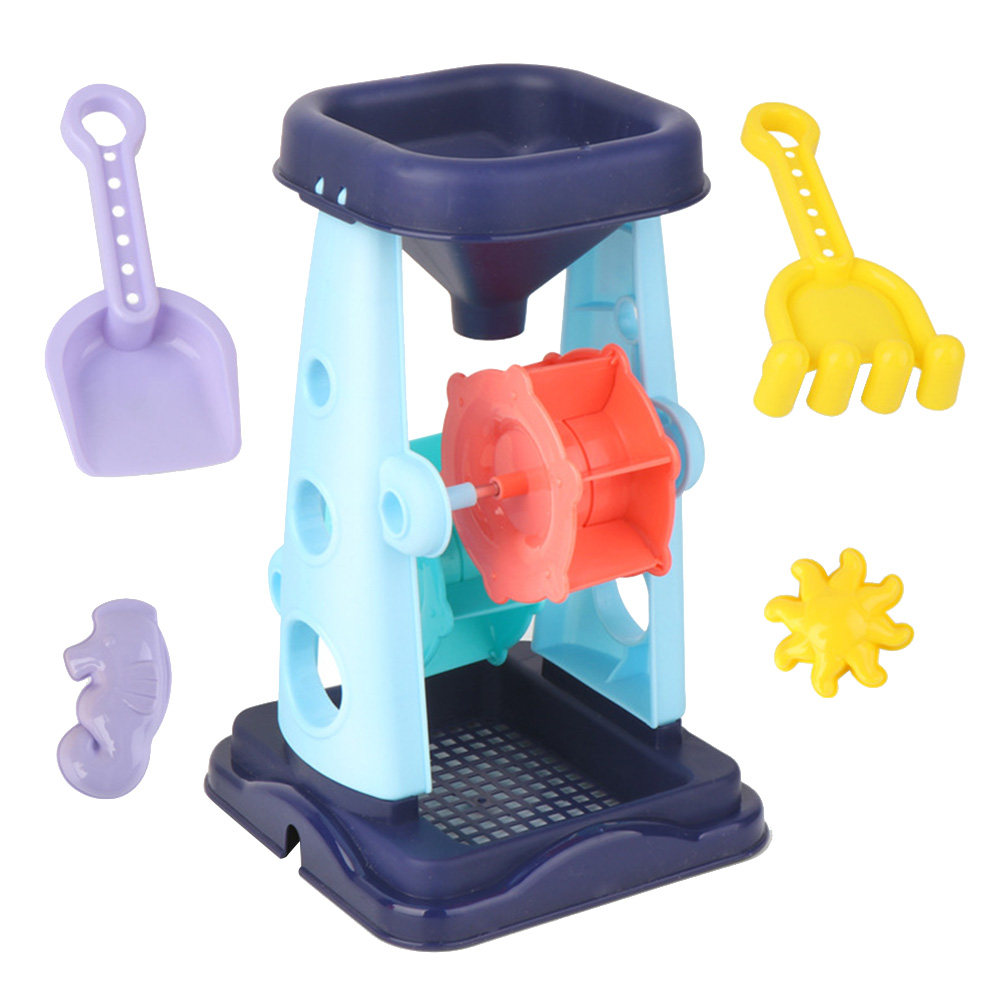 مجموعة من 5 قطع من أدوات الرمل - مراجعة Kids Outdoor Sandbox وسعره