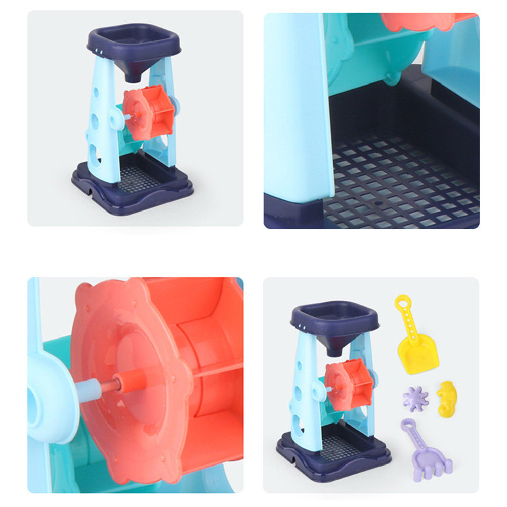 مجموعة من 5 قطع من أدوات الرمل - مراجعة Kids Outdoor Sandbox وسعره