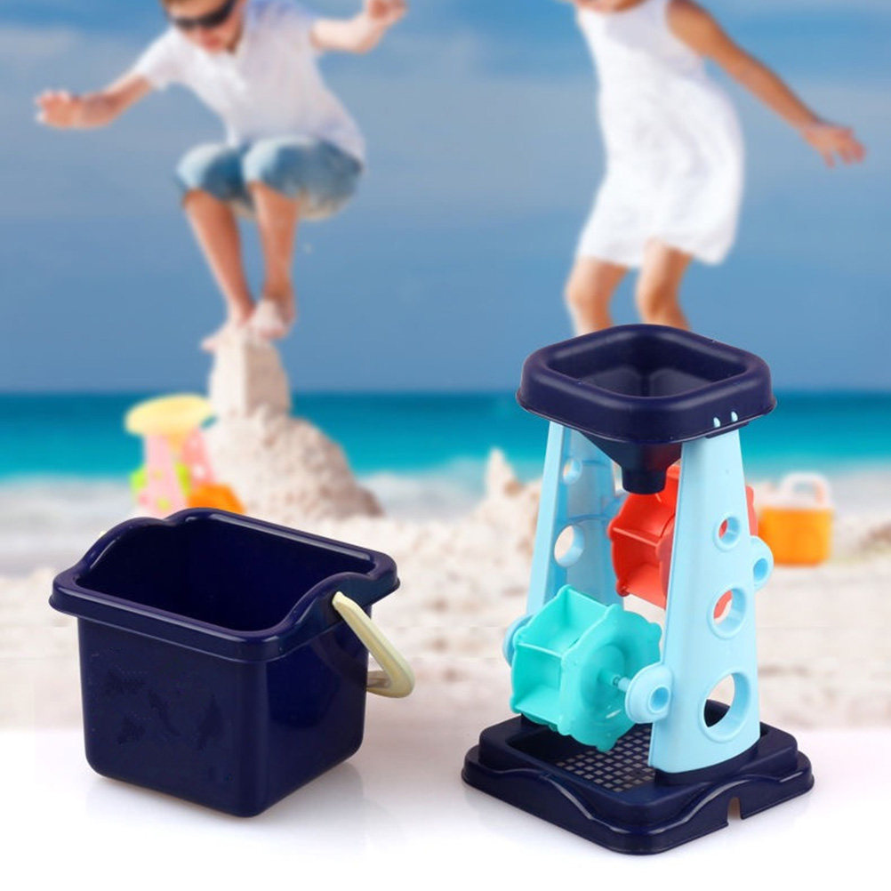 مجموعة من 5 قطع من أدوات الرمل - مراجعة Kids Outdoor Sandbox وسعره
