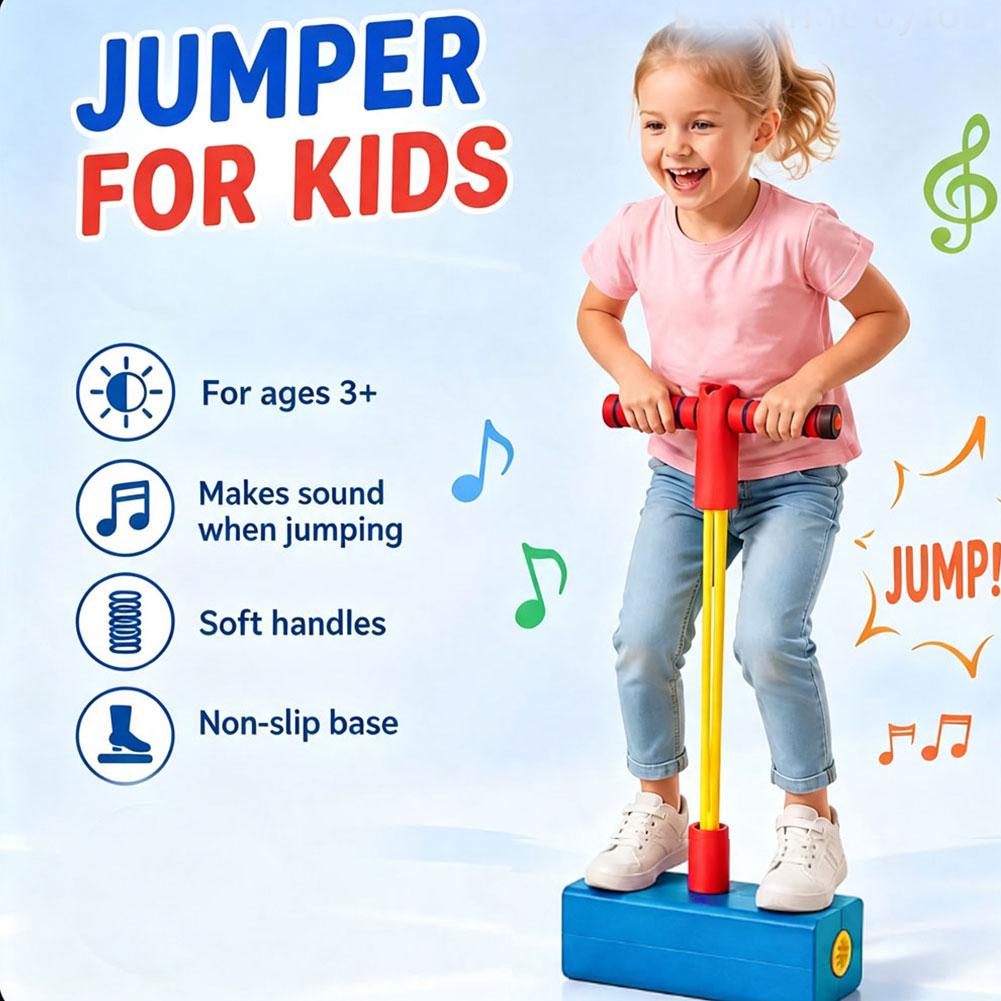 عصا القفز الإسفنجية على شكل ضف - مراجعة Kids Outdoor Jumping Toys وسعره