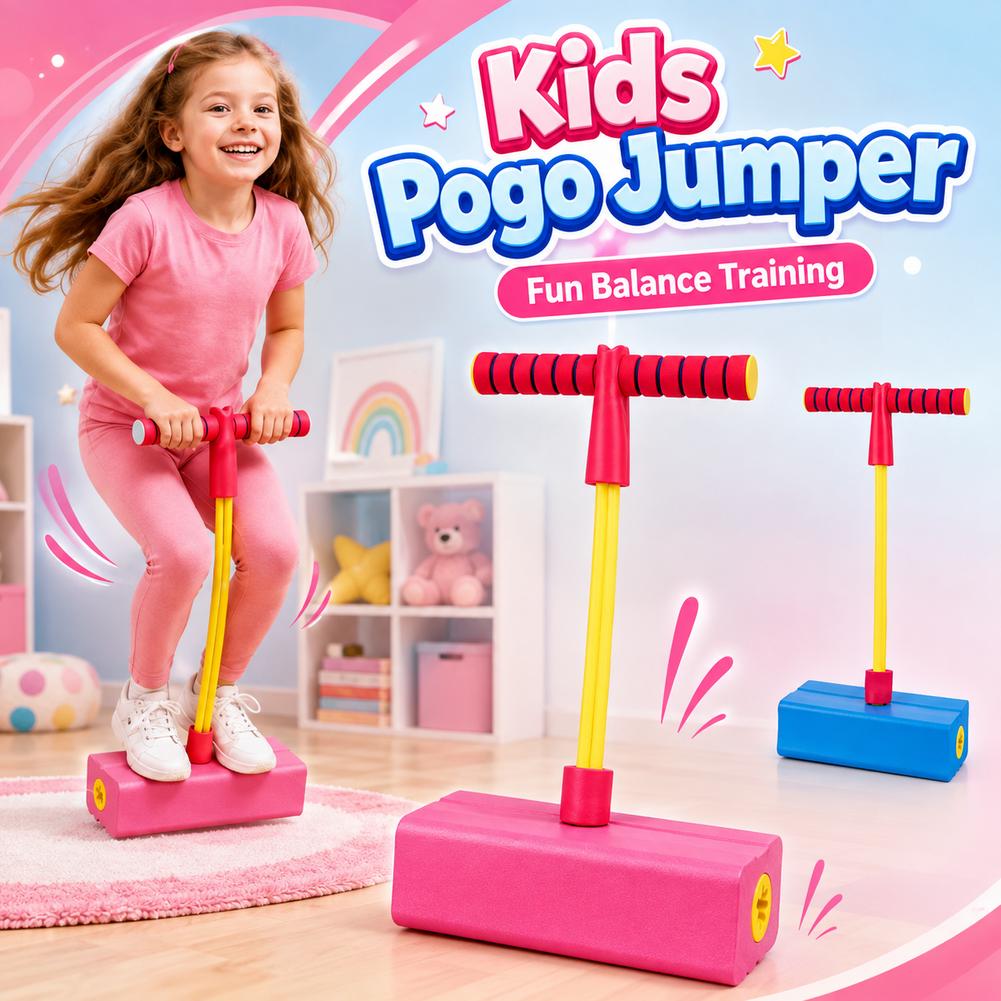 عصا القفز الإسفنجية على شكل ضف - مراجعة Kids Outdoor Jumping Toys وسعره