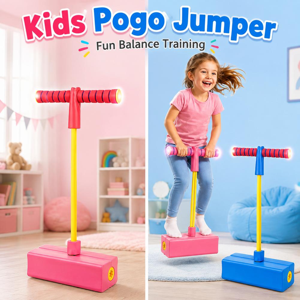 عصا القفز الإسفنجية على شكل ضف - مراجعة Kids Outdoor Jumping Toys وسعره