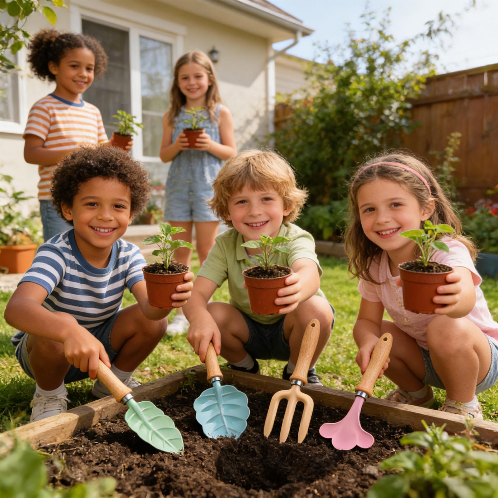 مجموعة أدوات الحدائق للأطفال م - مراجعة Kids Outdoor Garden Toys وسعره