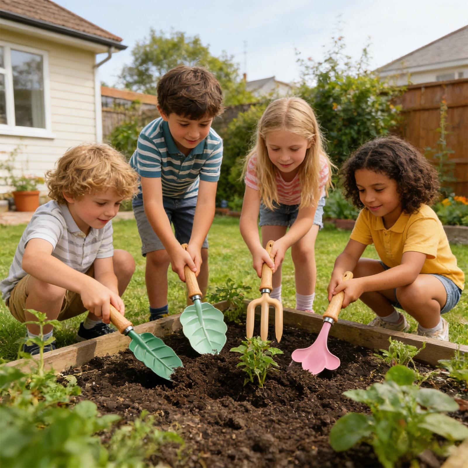 مجموعة أدوات الحدائق للأطفال م - مراجعة Kids Outdoor Garden Toys وسعره