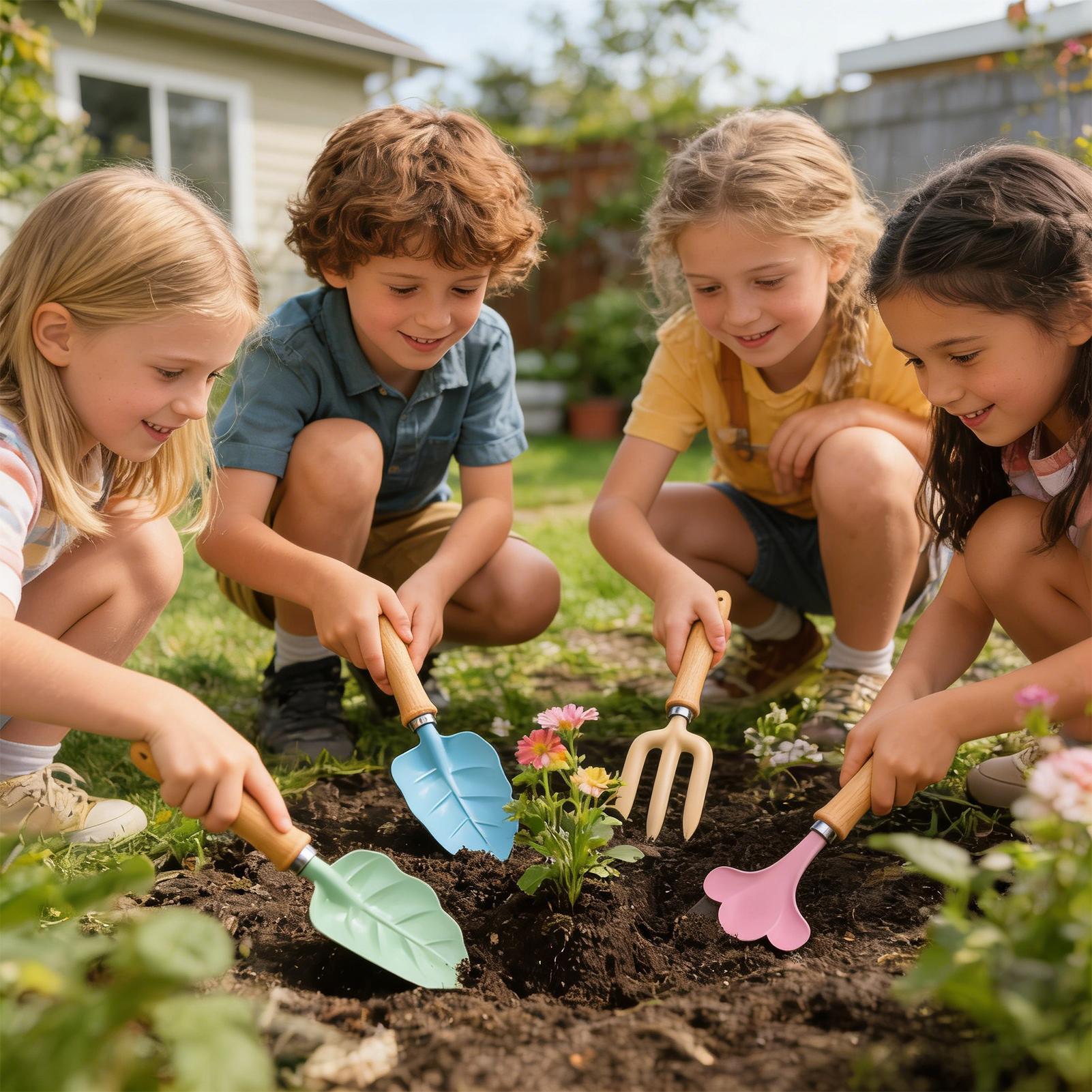 مجموعة أدوات الحدائق للأطفال م - مراجعة Kids Outdoor Garden Toys وسعره