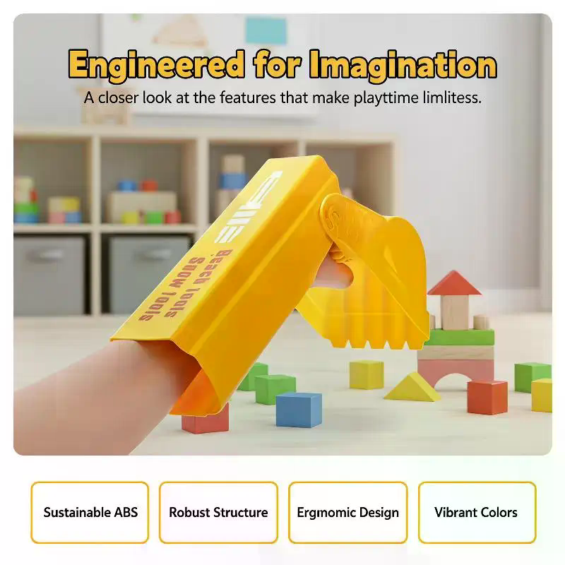 مجرفة رمل وثلج احترافية باللون - مراجعة Kids Outdoor Garden Toys وسعره