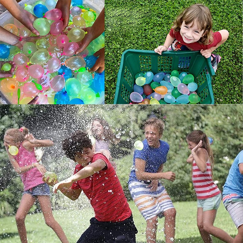 500 قطعة/الوحدة قنابل المياه ب - مراجعة Kids Outdoor Yard Games وسعره