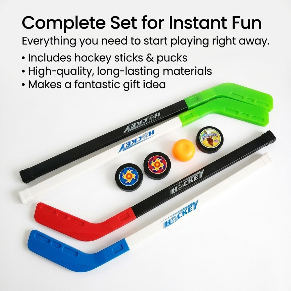 لعبة هوكي الجليد للأطفال، عصا  - مراجعة Kids Outdoor Hockey Sticks وسعره