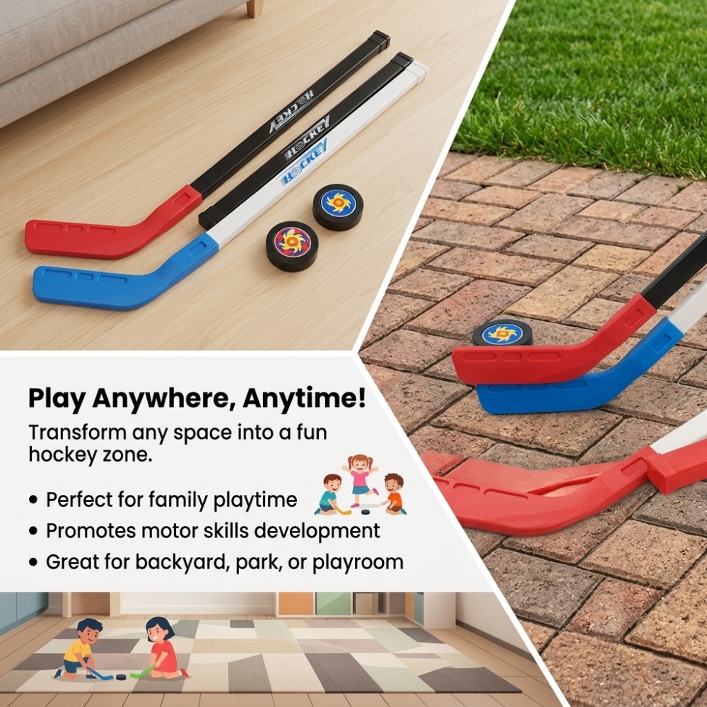 لعبة هوكي الجليد للأطفال، عصا  - مراجعة Kids Outdoor Hockey Sticks وسعره