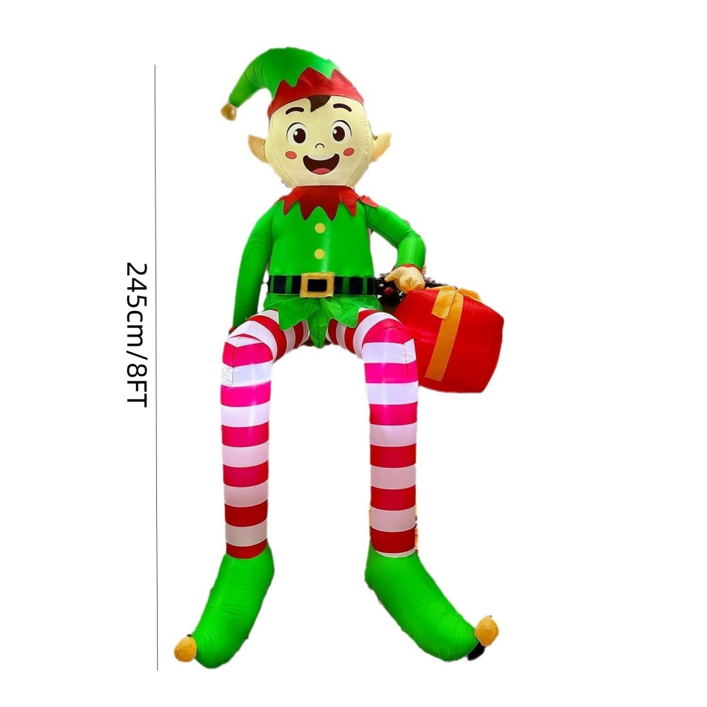 8FT عيد الميلاد المطاطية يجلس  - مراجعة Kids Outdoor Garden Toys وسعره