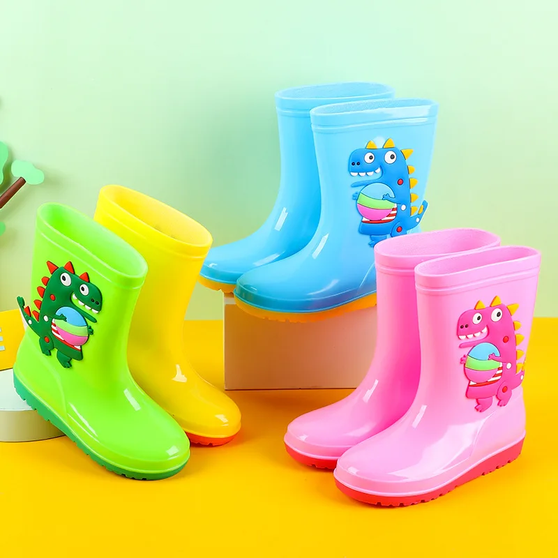 أحذية مطر للأولاد والبنات مقاو - مراجعة Kids Outdoor Garden وسعره