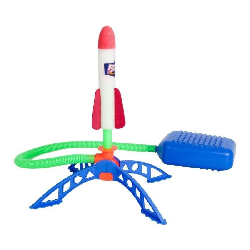 طفل صاروخ الهواء مضخة القدم قا - مراجعة Kids Outdoor Jumping Toys وسعره