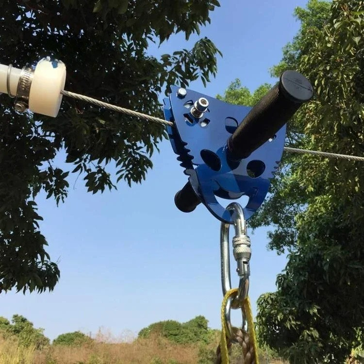 مجموعة زيب لاين محسنة بطول 120 - مراجعة Kids Outdoor Zipline وسعره