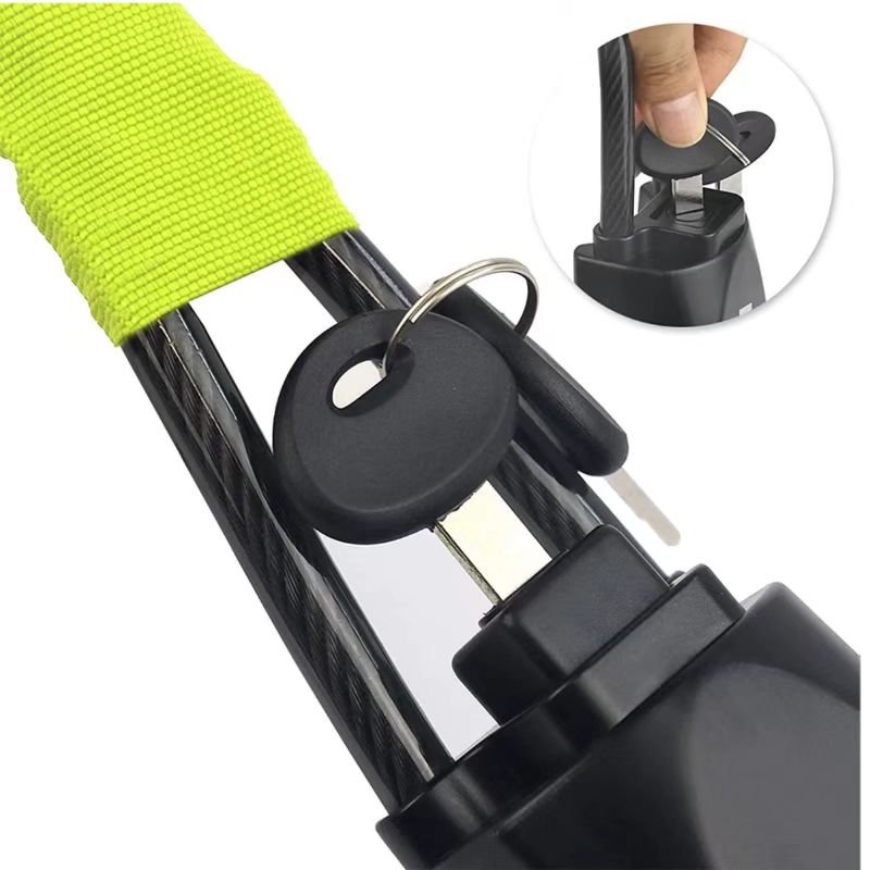 قفل عجلة القيادة الفولاذي وحزا - مراجعة Swing Seat Belt وسعره