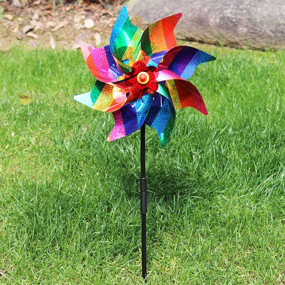 طاحونة الهواء الطيور طارد الدي - مراجعة Kids Outdoor Garden Toys وسعره