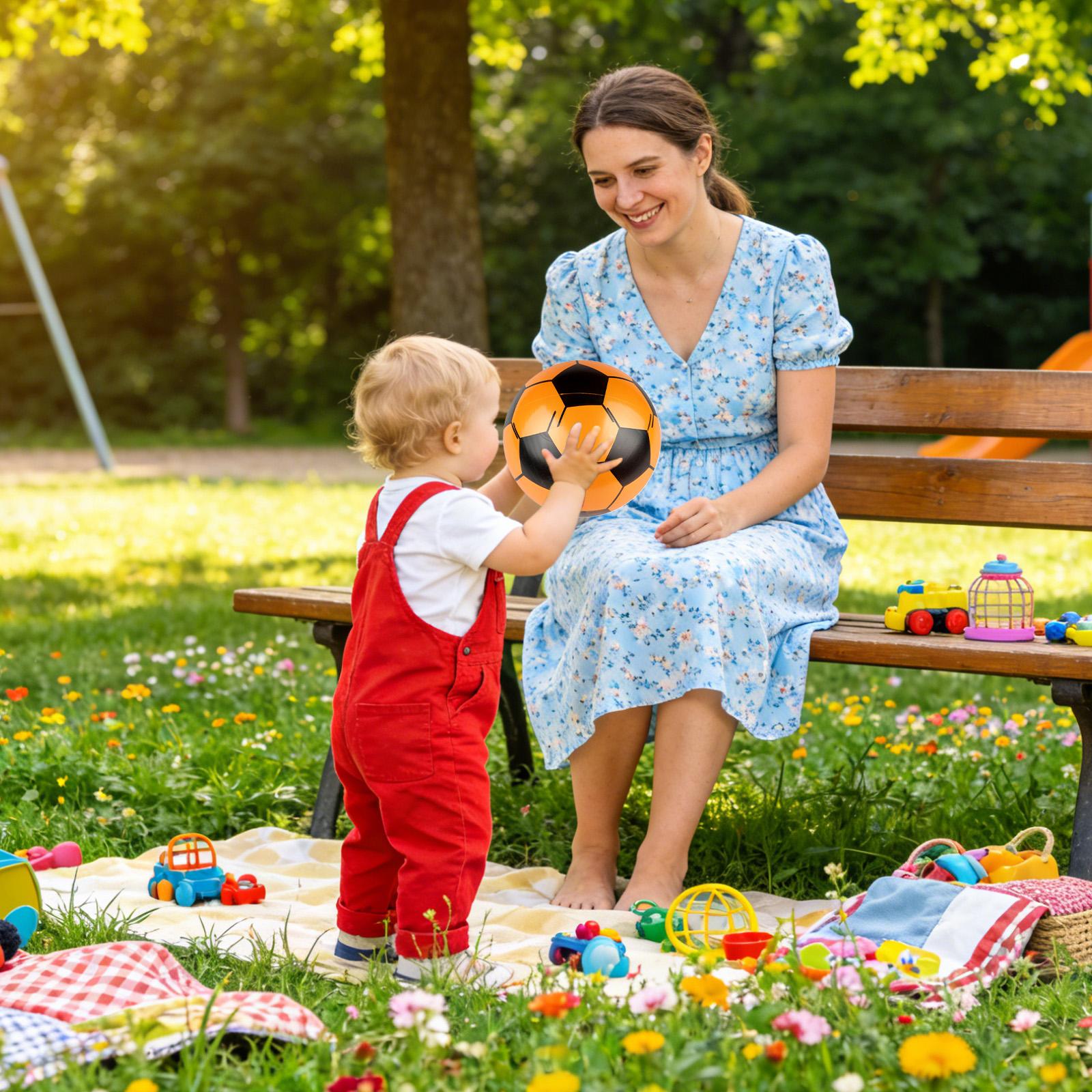 كرة قدم قابلة للنفخ مكونة من 6 - مراجعة Kids Outdoor Garden Toys وسعره