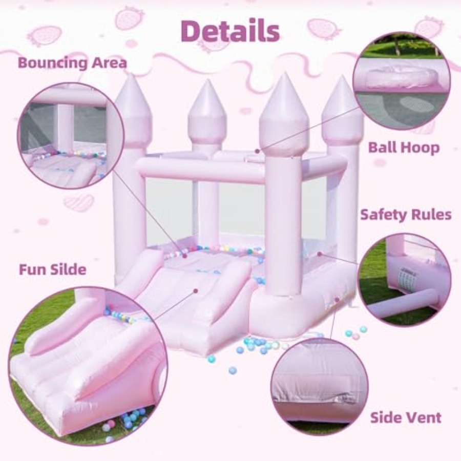 بيت قفز من البولي فينيل كلوريد - مراجعة Kids Outdoor House وسعره