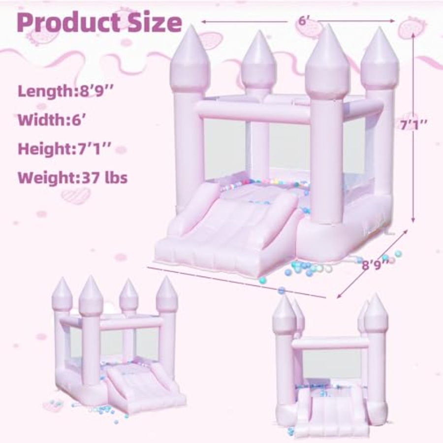 بيت قفز من البولي فينيل كلوريد - مراجعة Kids Outdoor House وسعره