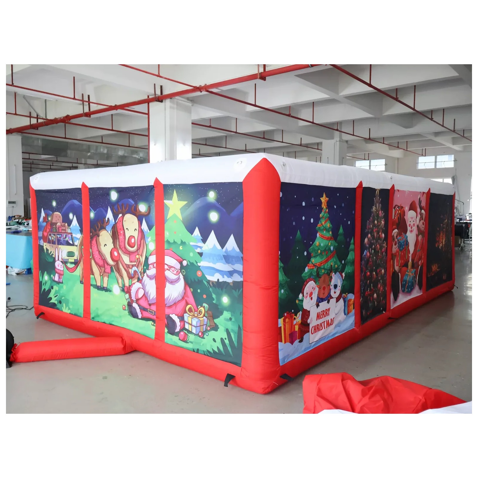 متاهة قابلة للنفخ مغطاة باللون - مراجعة Kids Outdoor Party Venue وسعره